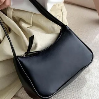 کیف مشکی تک جیب ترند