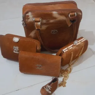 ست کیف چرم مناسب هدیه