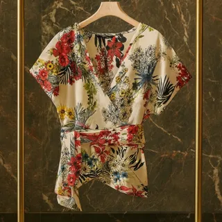 شومیز ساتن برند زارا