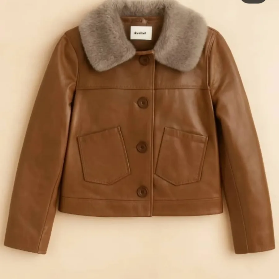 کت چرم کاملا نو