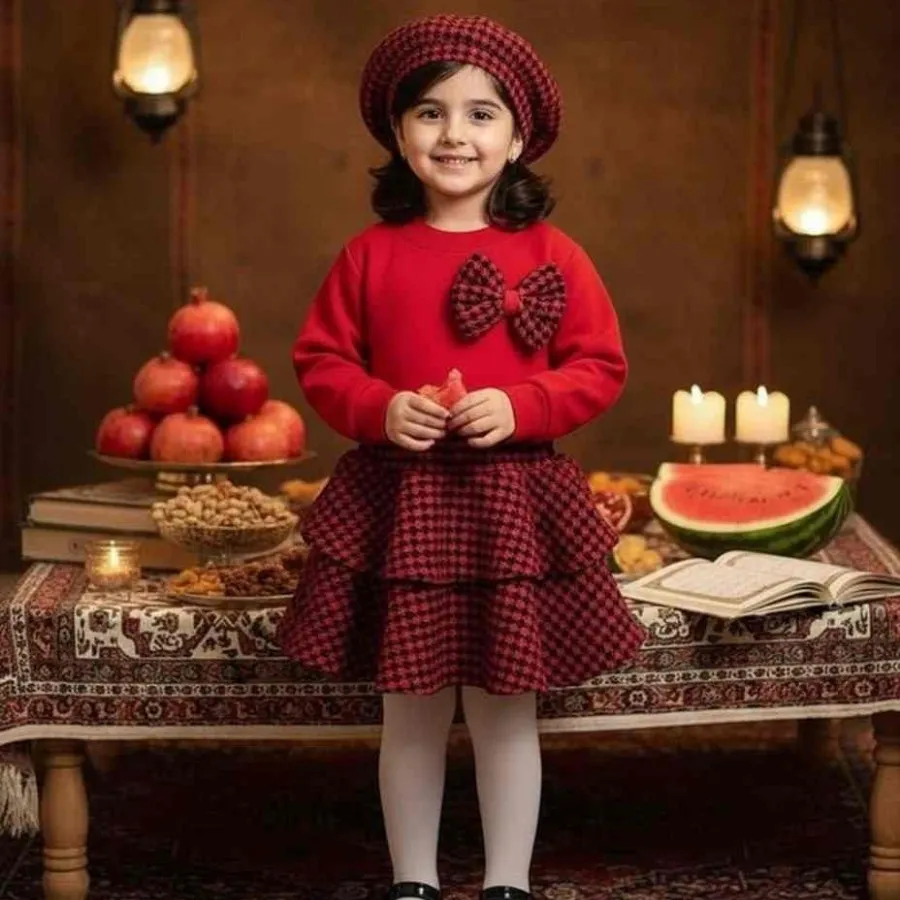 ست سه تیکه پاییزه، یلدایی