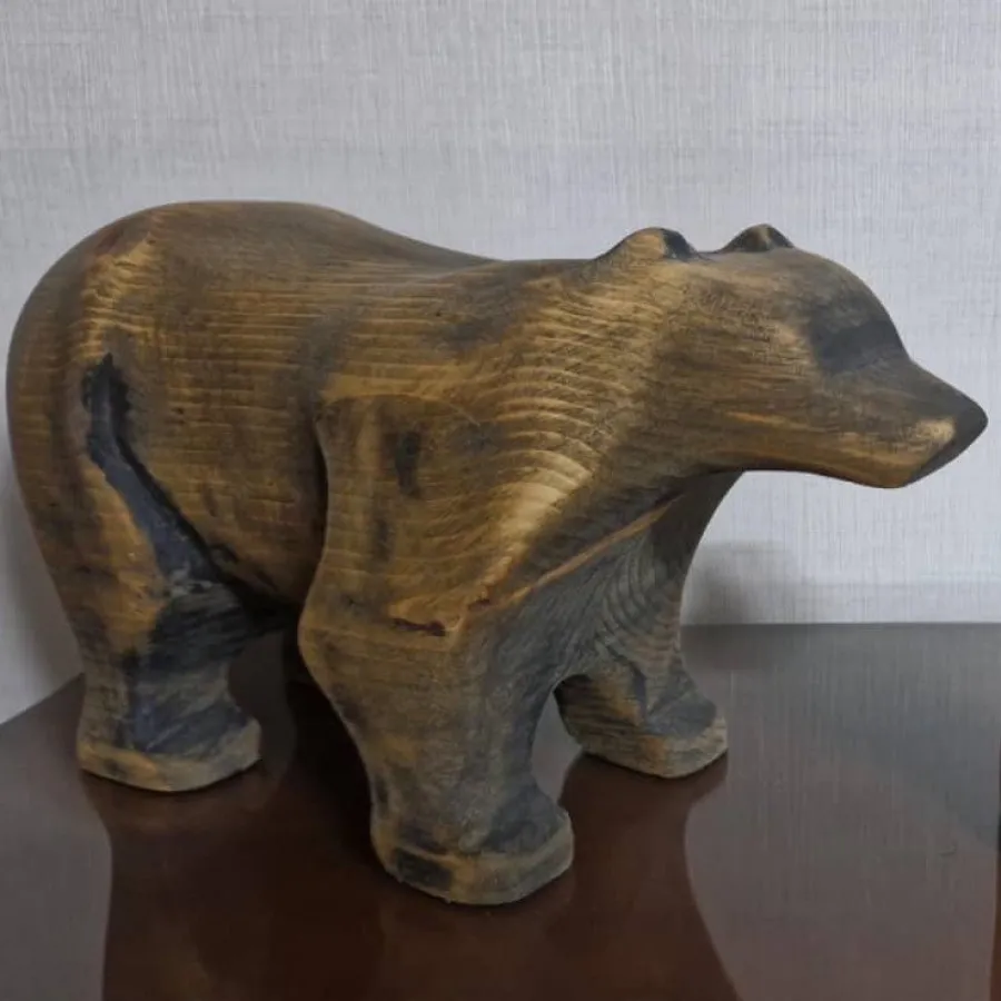 خرس دستساز چوب راش نو