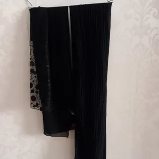 شال مشکی مجلسی