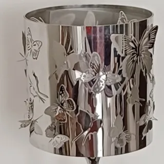 آباژور پروانه ای استیل