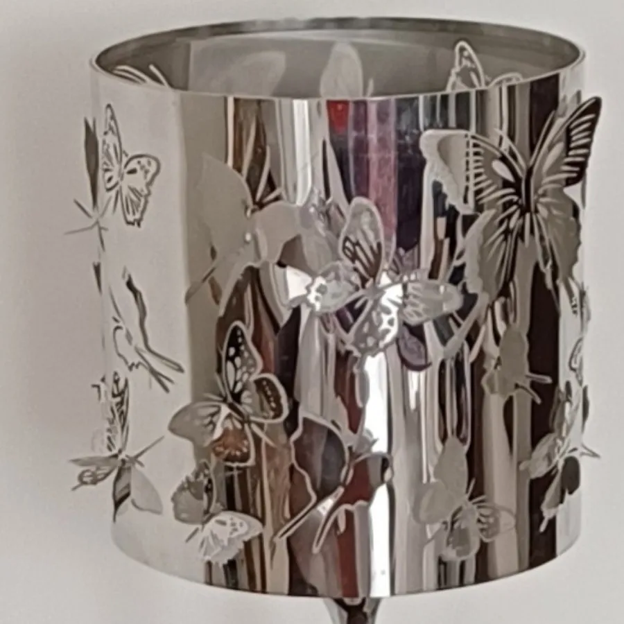 آباژور پروانه ای استیل