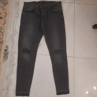 شلوار جین زاپدار ZARA