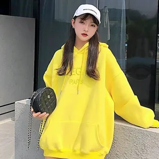 هودی زرد کره ای نوتگدار