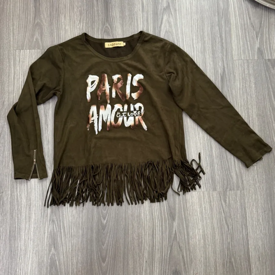 بلوز مخمل سوییت یشمی