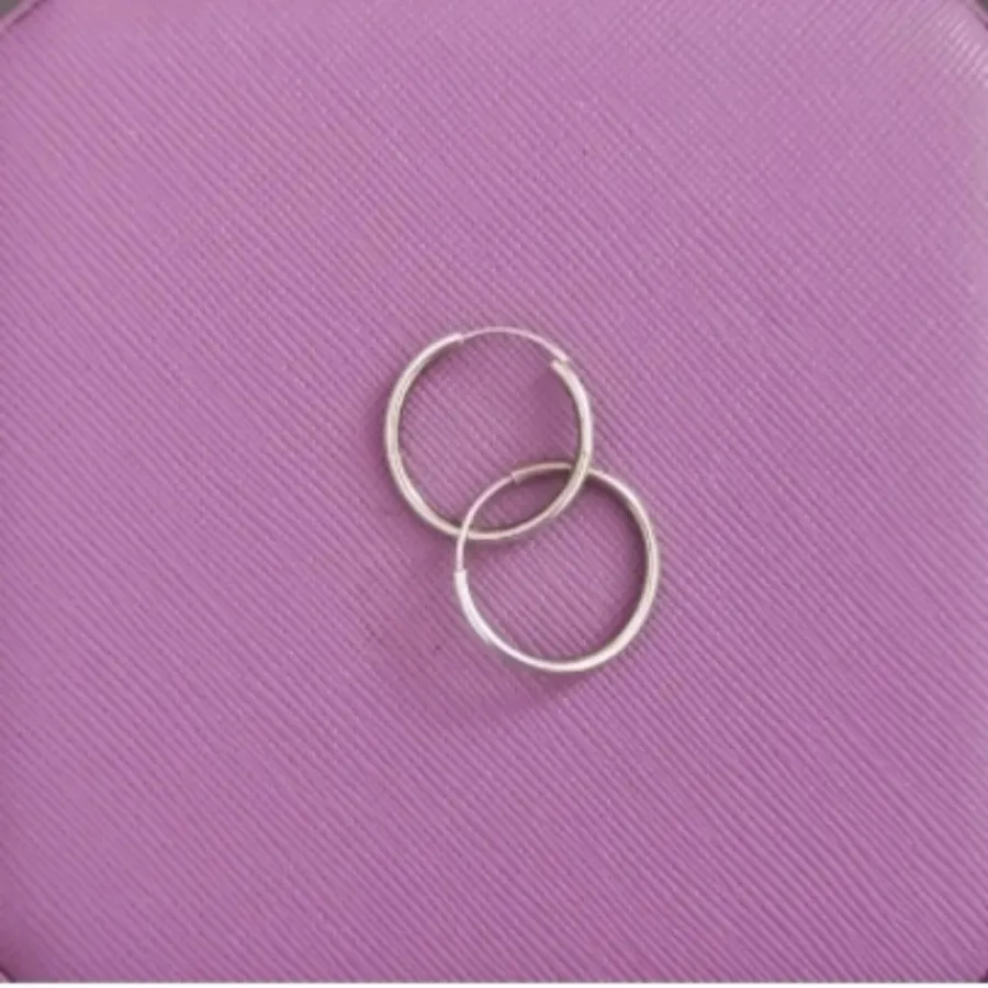 گوشواره حلقه ای نقره