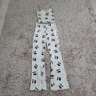 ست دو تیکه مخملی