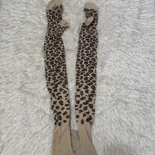 جوراب شلواری ضخیم پلنگی M