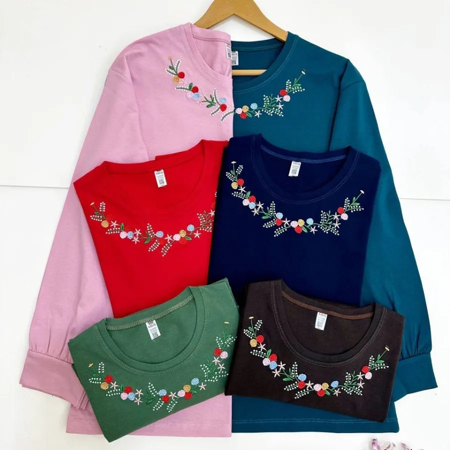 بلوز یلدایی گلدوزی