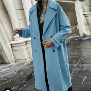 پالتو فوتر آبی خوشرنگ