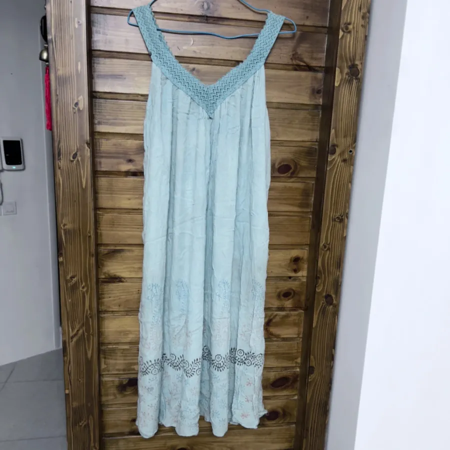 پیراهن نخی راحتی