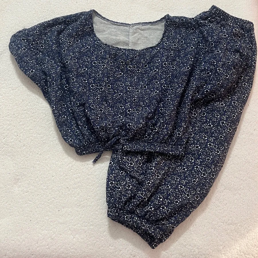 ست تیشرت شلوارک کیمونو