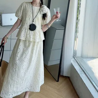 ست دوتیکه خامه دوزی