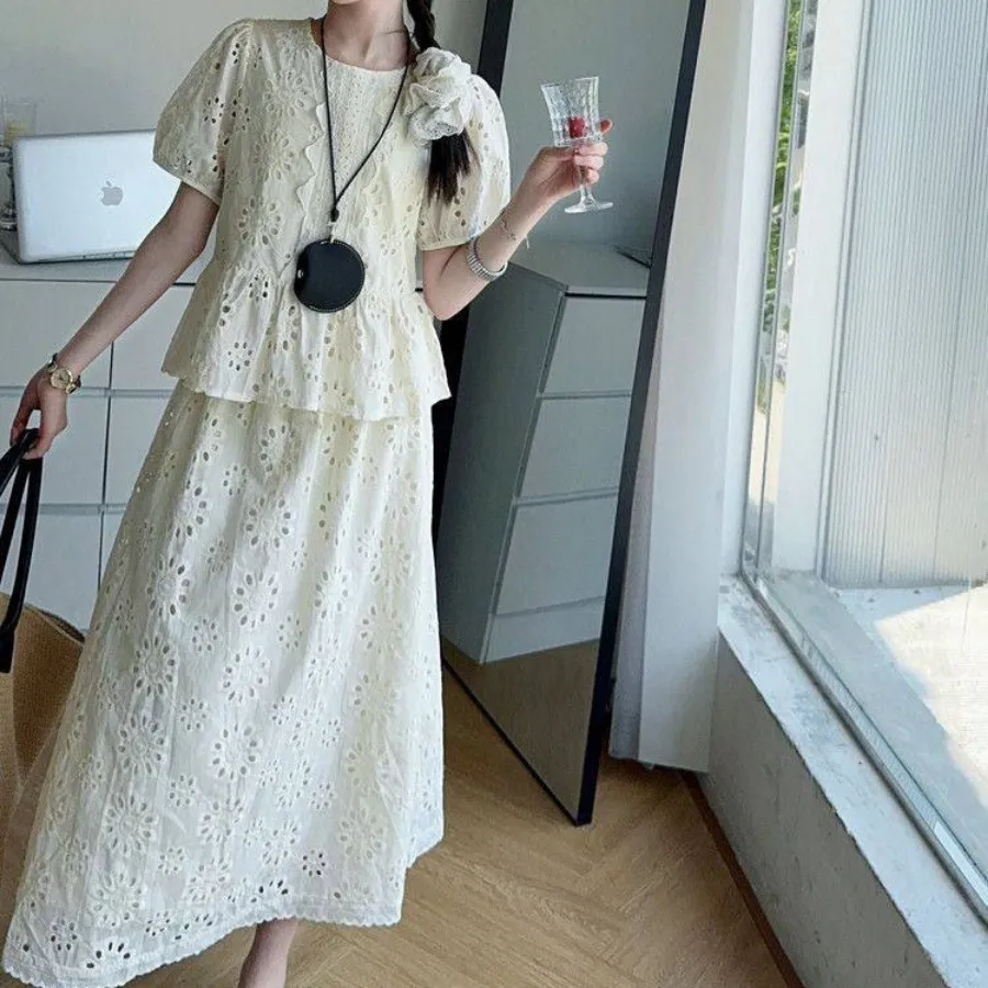 ست دوتیکه خامه دوزی