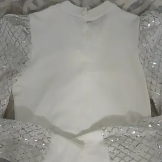 شومیز سفید عروسکی