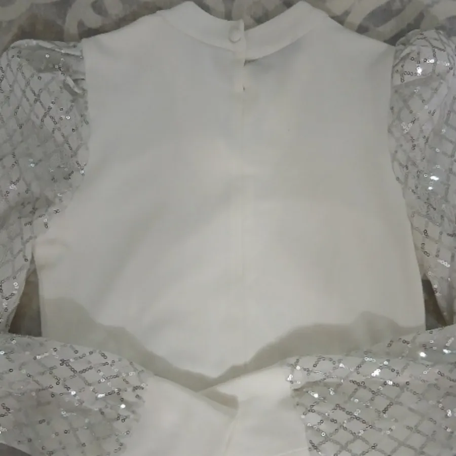 شومیز سفید عروسکی