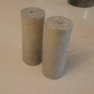 شمع اکلیلی نقره ای