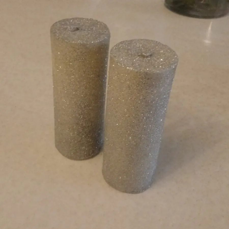 شمع اکلیلی نقره ای