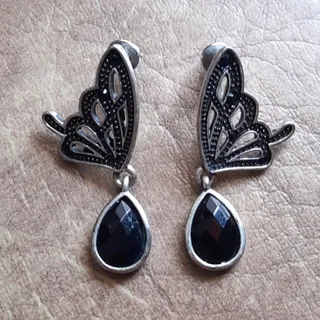 گوشواره قلمکاری i am