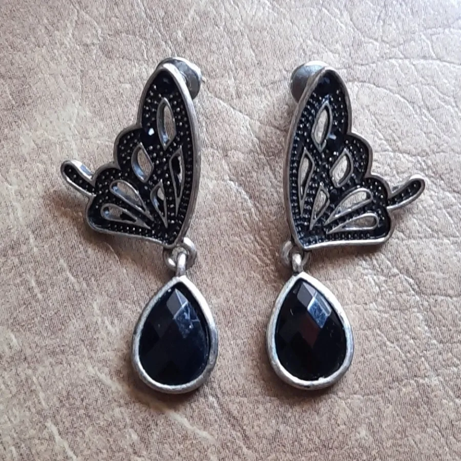 گوشواره قلمکاری i am