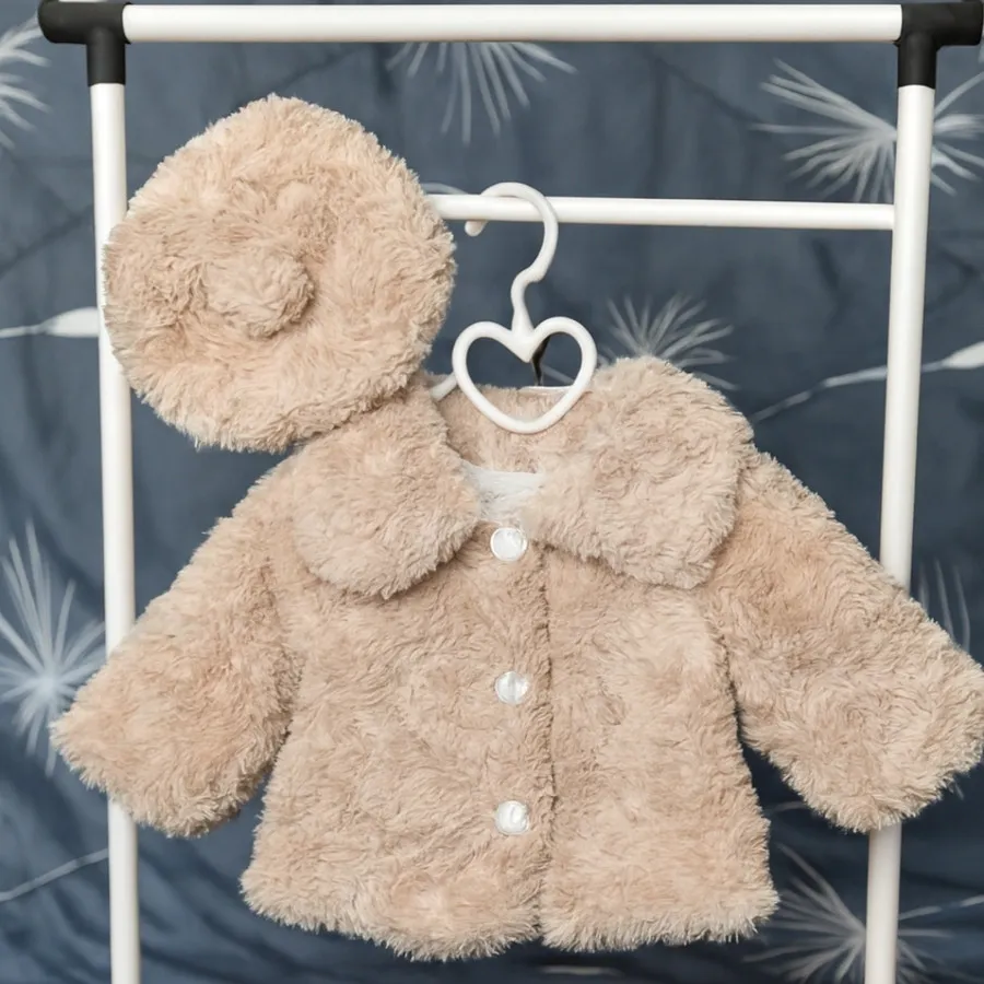 کت کلاه نوزاد