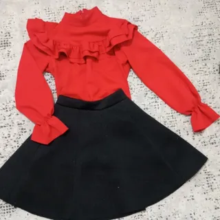 بلوز و دامن دخترانه