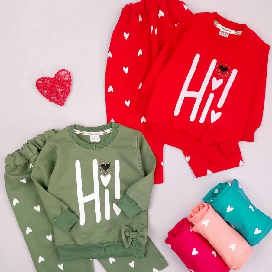 بلوز شلوار قلبی hi! ?