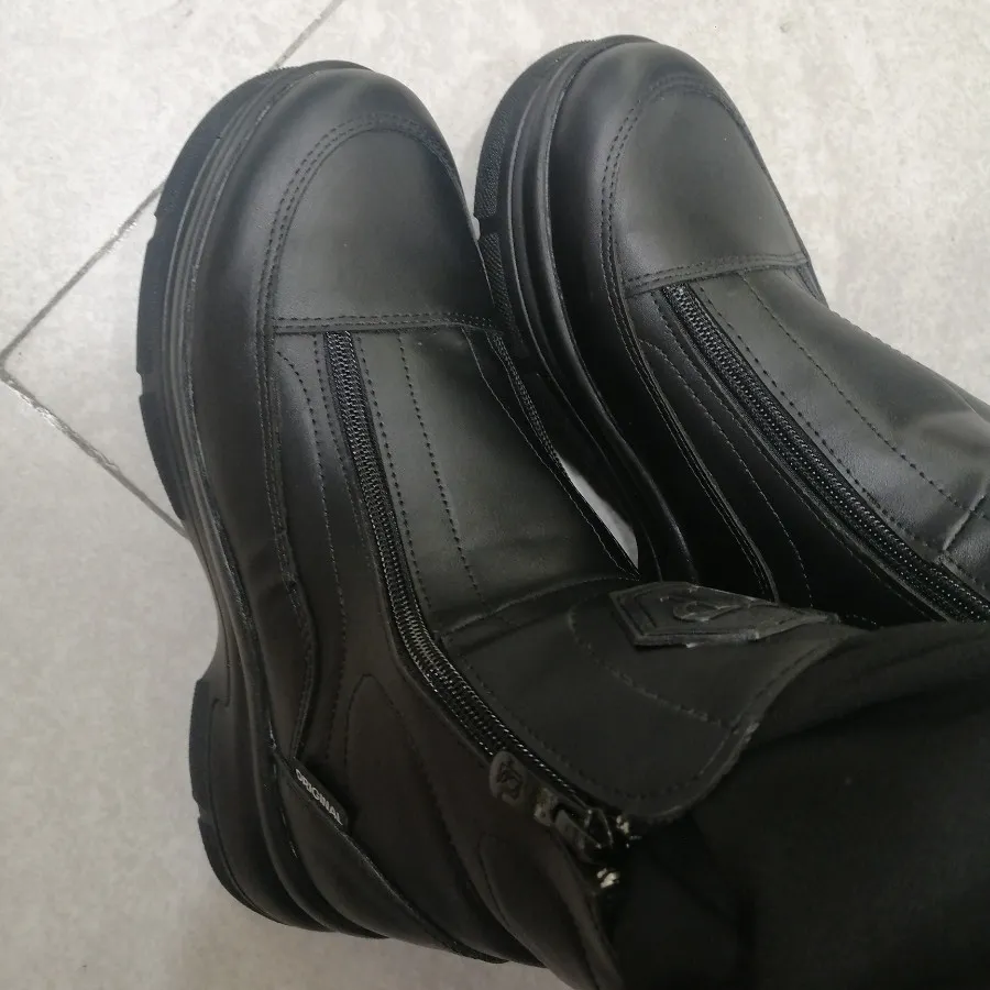 بوت ساق بلند چرم زنانه