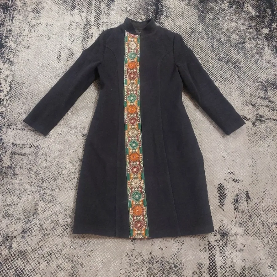 پالتو هنری و سنتی مشکی