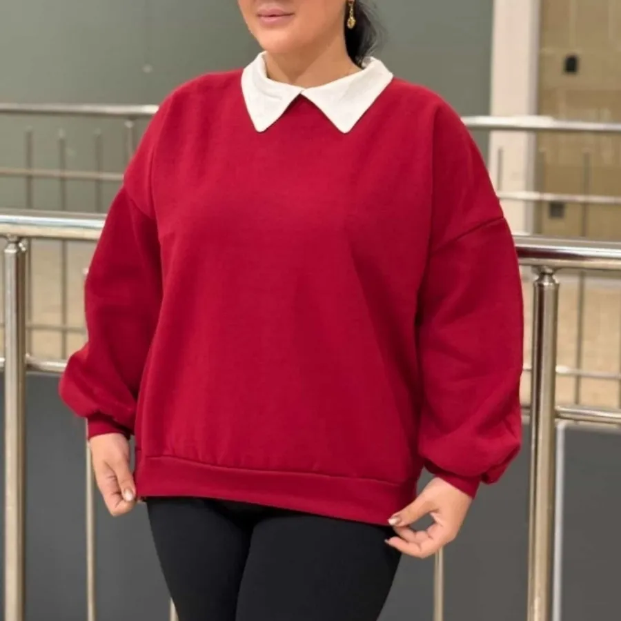 بلوز دورس یقه دار