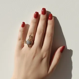 انگشتر آبکاری طلا