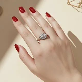 انگشتر طلا آبکاری