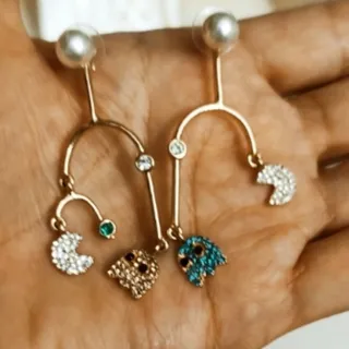 گوشواره میخی مرواریدوعروس