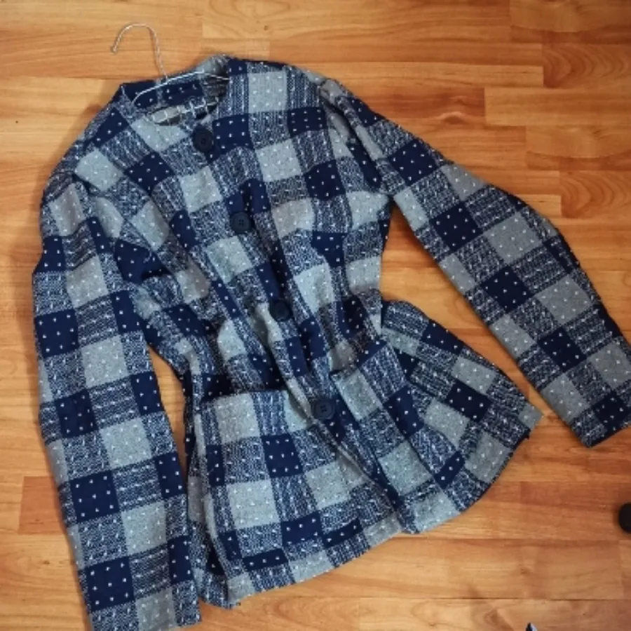 شکت پالتو شومیز چهارخونه