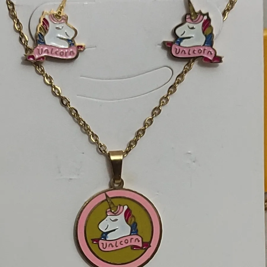 نیم ست اسب شاخدار استیل