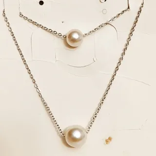 نیم ست زیبای مروارید