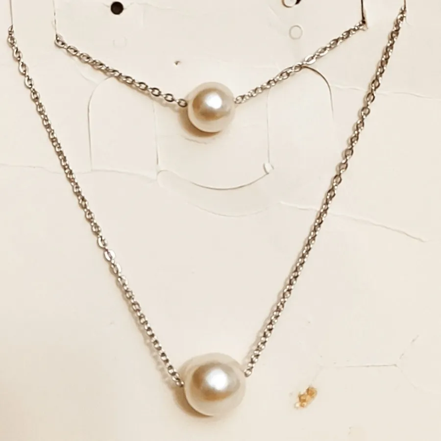 نیم ست زیبای مروارید