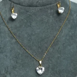 نیم ست زیبای جواهر