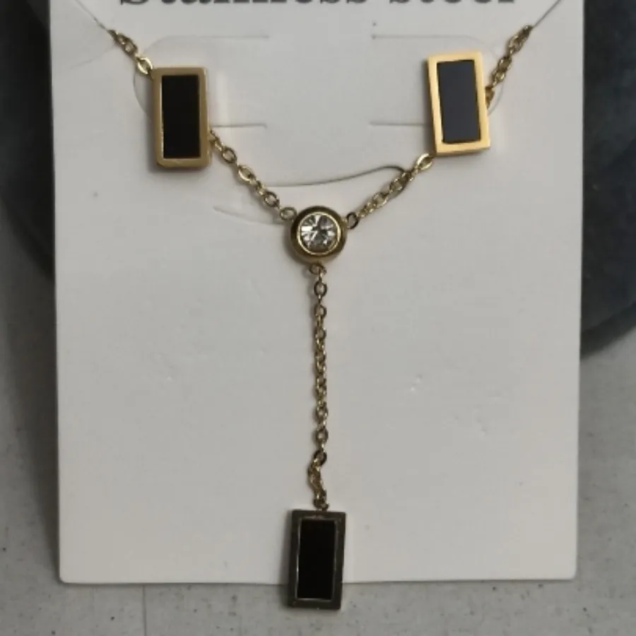 نیم ست استیل کپی طلا