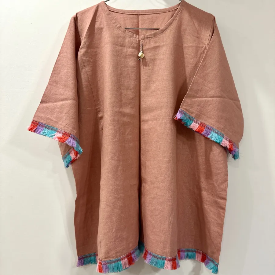 تونیک لینن صورتی