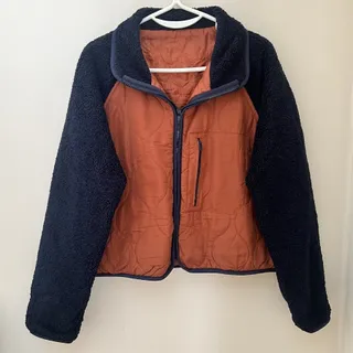 بامبر سرمه ای آجری