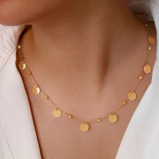 گردنبند پولکی