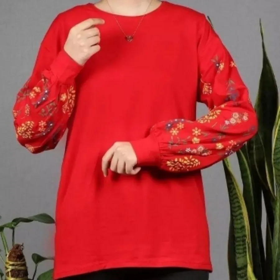 بلوز آستین پفی