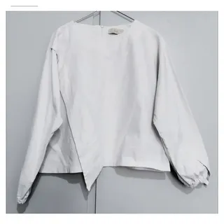 شومیز سفید کتان