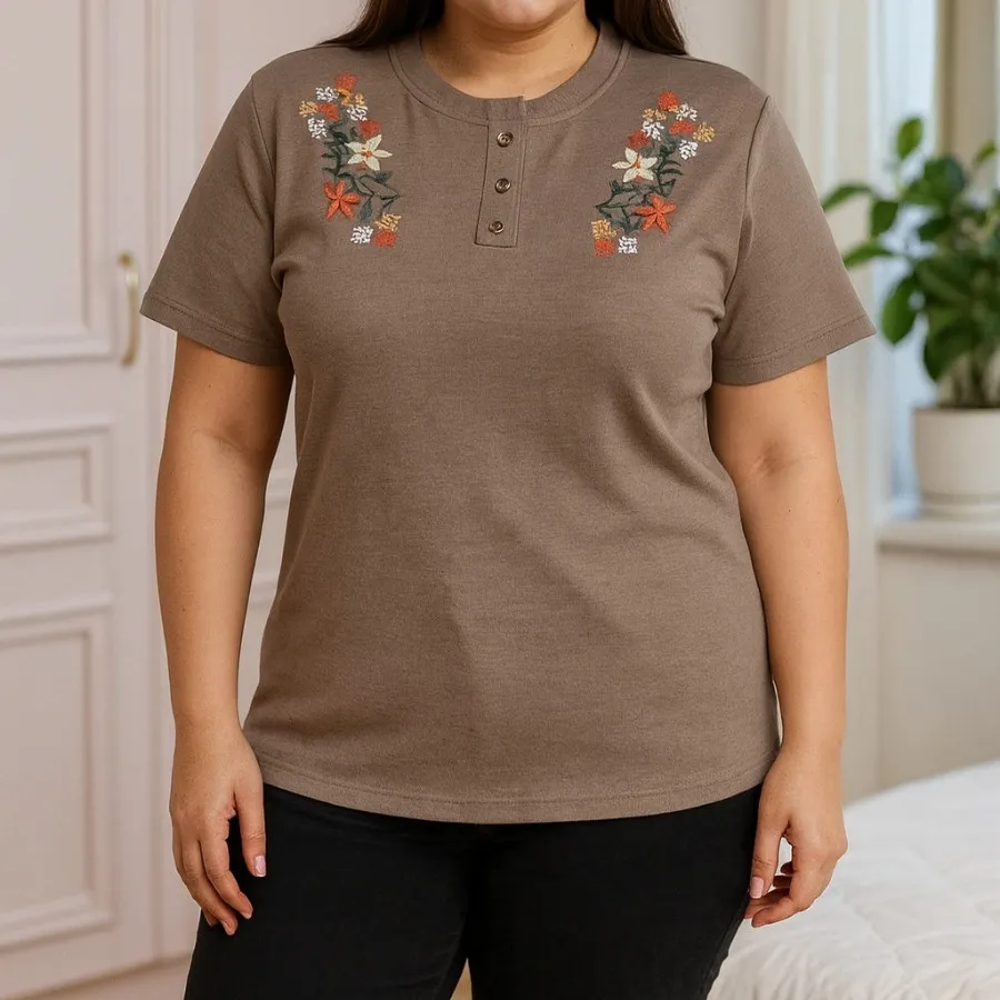 تیشرت زنانه سایز بزرگ