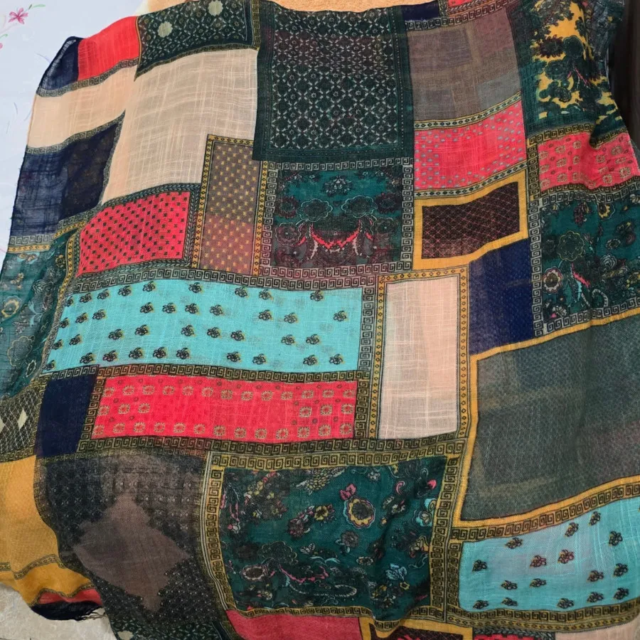 روسری نخی شالی خوشگل