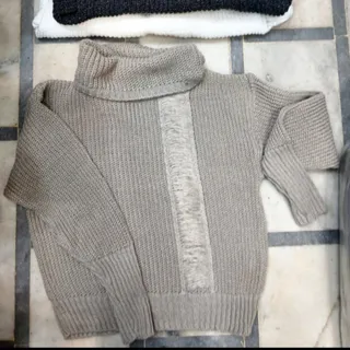 بافت کراپ یقه شل